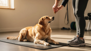 How to stop a dog from licking people with obedience